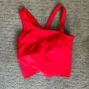 Lululemon red tank top size 2